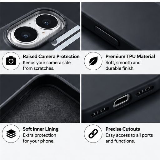 iPhone 17 Mercedes AMG Style Leather Case | Premium Luxury Shockproof Matte Cover | The Accessify - Image 5