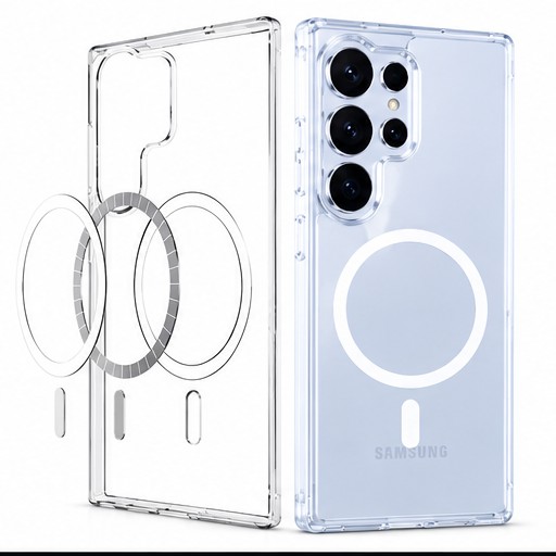 Samsung Galaxy S25 Ultra Crystal Clear MagSafe Case