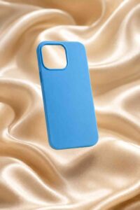 iPhone 13 Pro Max Premium Liquid Silicone Case Sky Blue by The Accessify
