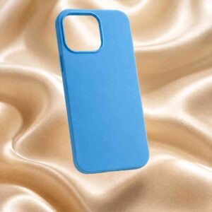 iPhone 13 Pro Max Premium Liquid Silicone Case Sky Blue by The Accessify
