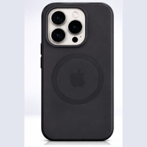 iPhone 15 Pro Max Leather-Style Case