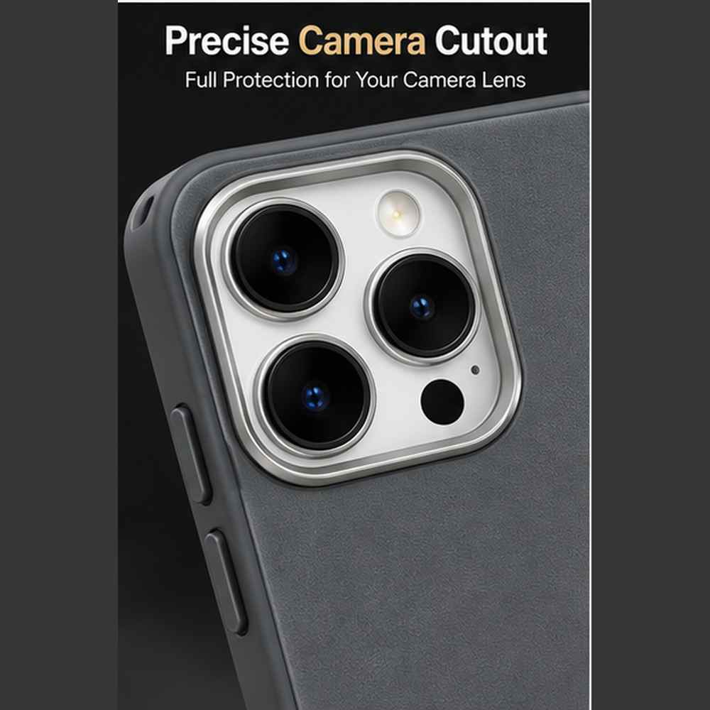 iPhone 16 Pro Max Leather-Style Case | Premium Racing Stripe Shockproof Cover | The Accessify - Image 5