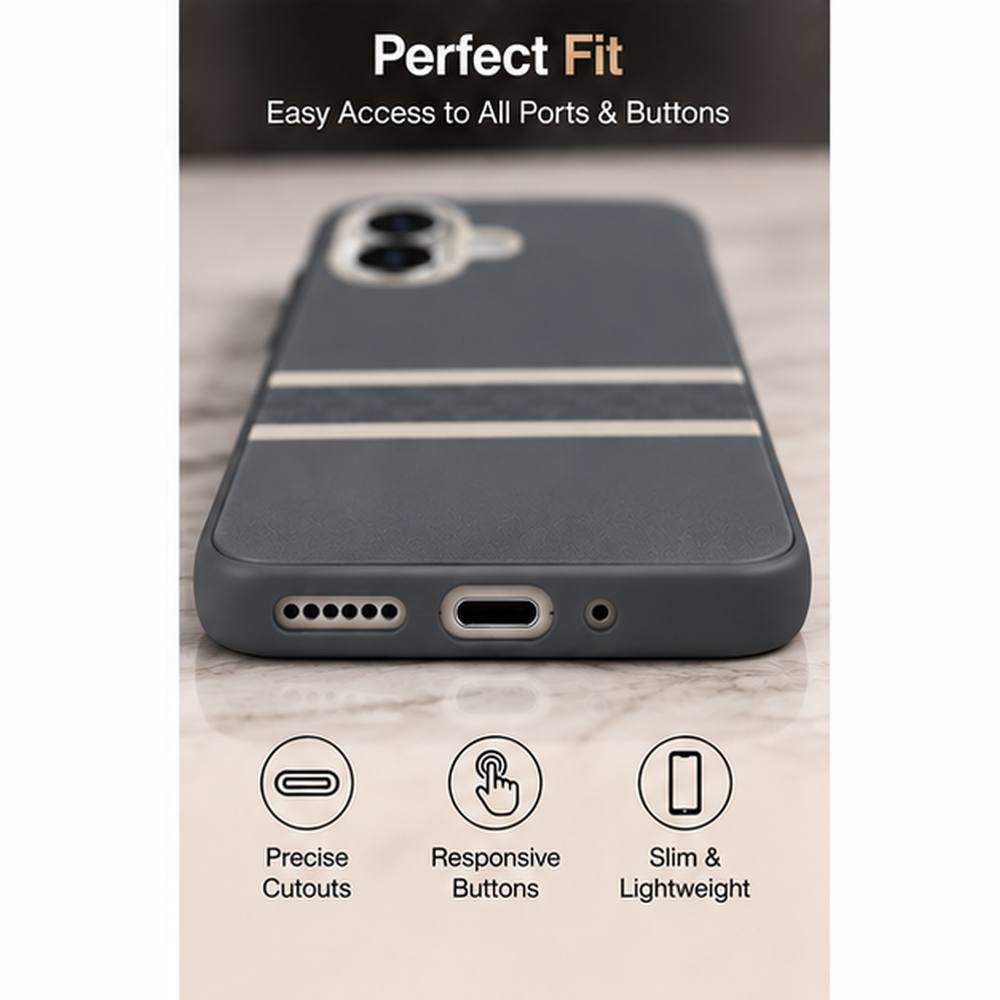 iPhone 17 Premium Leather-Style Case | Elite Luxury Shockproof Cover | Ultra-Durable & Scratch-Resistant | The Accessify - Image 3