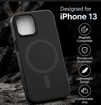 iPhone 13 Premium Magnetic Case | Elite Stylish Protective Cover | Ultra-Durable & Scratch-Resistant | The Accessify - Image 5