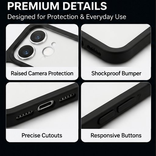 iPhone 17 Transparent MagSafe Case | Ultra-Protect Crystal Clear Shockproof Magnetic Cover | The Accessify - Image 5
