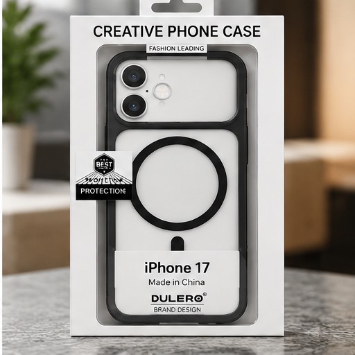 iPhone 17 Transparent MagSafe Case | Ultra-Protect Crystal Clear Shockproof Magnetic Cover | The Accessify - Image 3