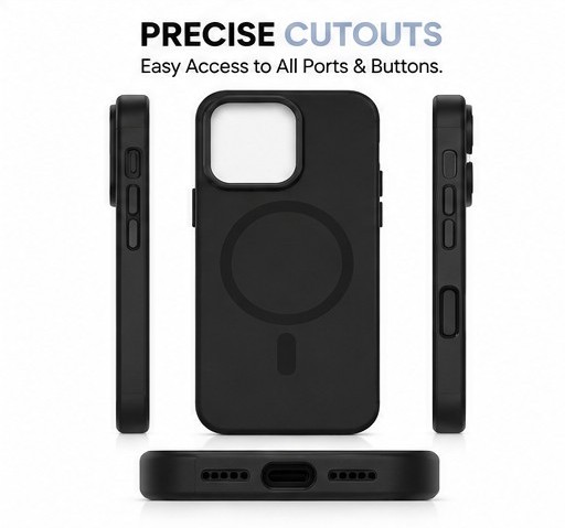iPhone 13 Pro Max Magnetic Case | Premium Brown Stylish Protective Cover | The Accessify - Image 5