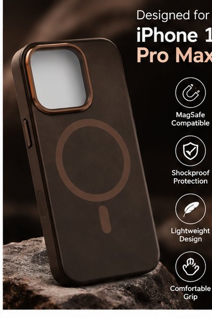 iPhone 16 Pro Max MagSafe Case | Premium Stylish Magnetic Protective Cover | The Accessify - Image 3