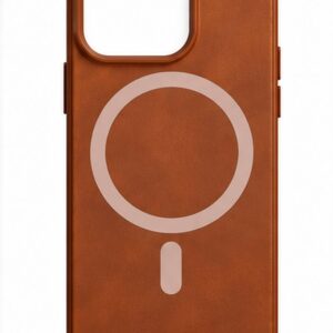 iPhone 15 Leather-Style MagSafe Case